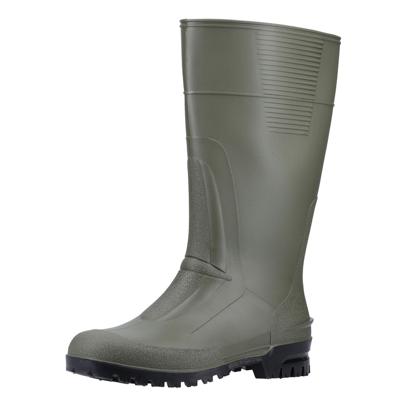 PVC Non-Safety Wellington Boots Green Size 10 | Toolstation