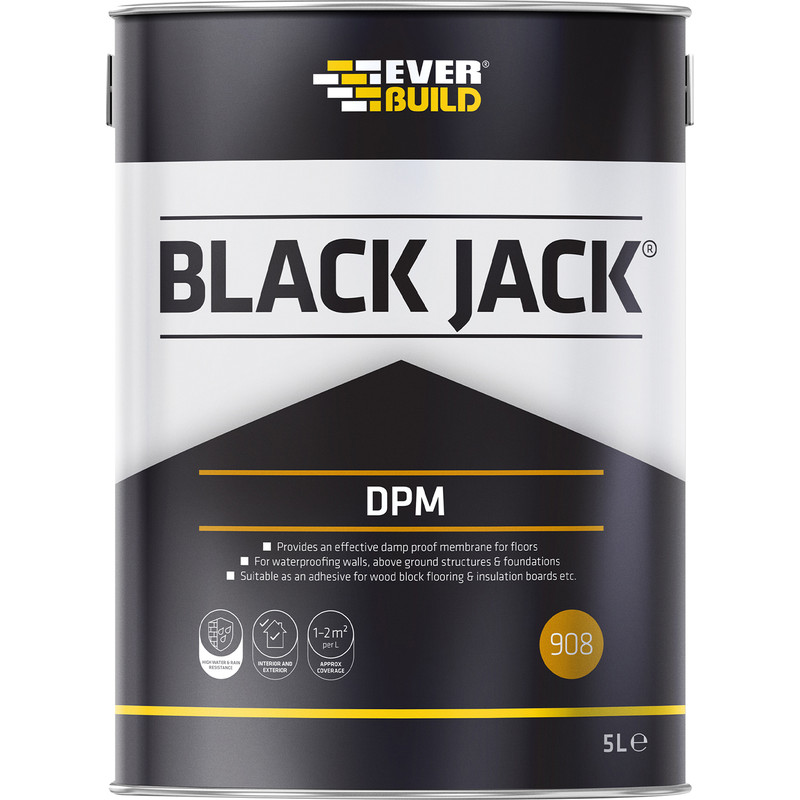 Everbuild Black Jack Damp Proof Membrane