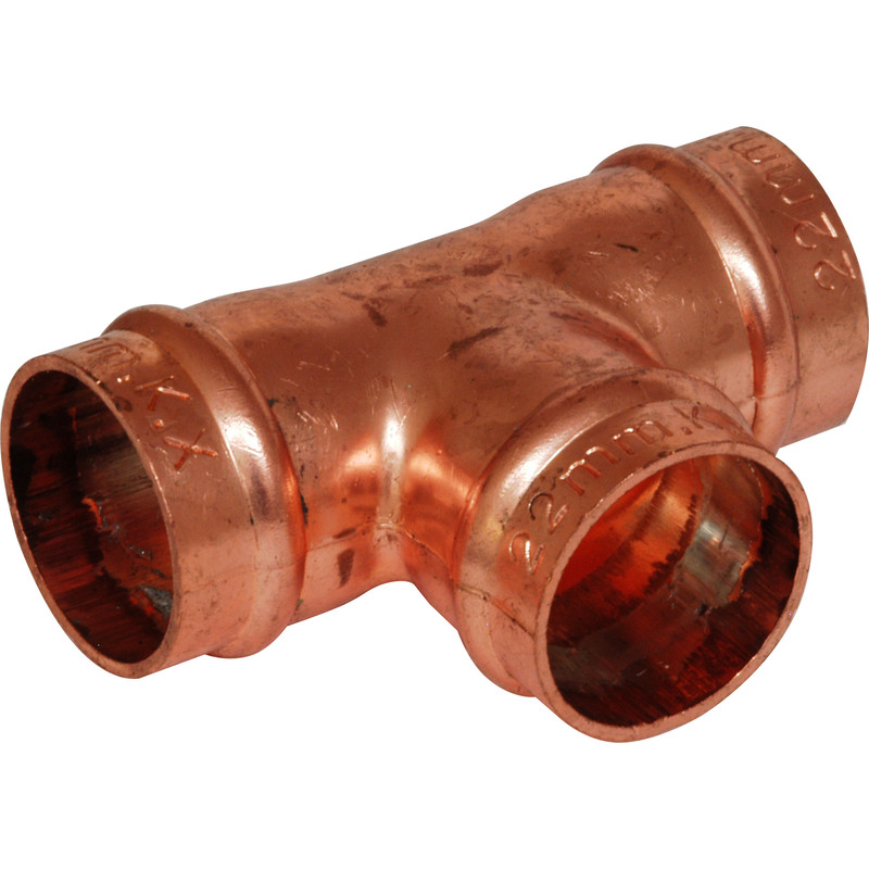DIY Materials 10 15 22MM Solder Ring Fittings Copper Straight Coupling