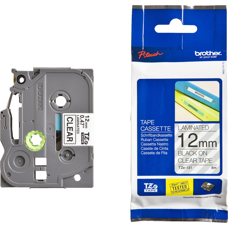 TZ-231 TZe-231 Black on White NEOUZA Compatible For Brother P-Touch Laminated TZe TZ Label Tape Cartridge 12mm x 8m