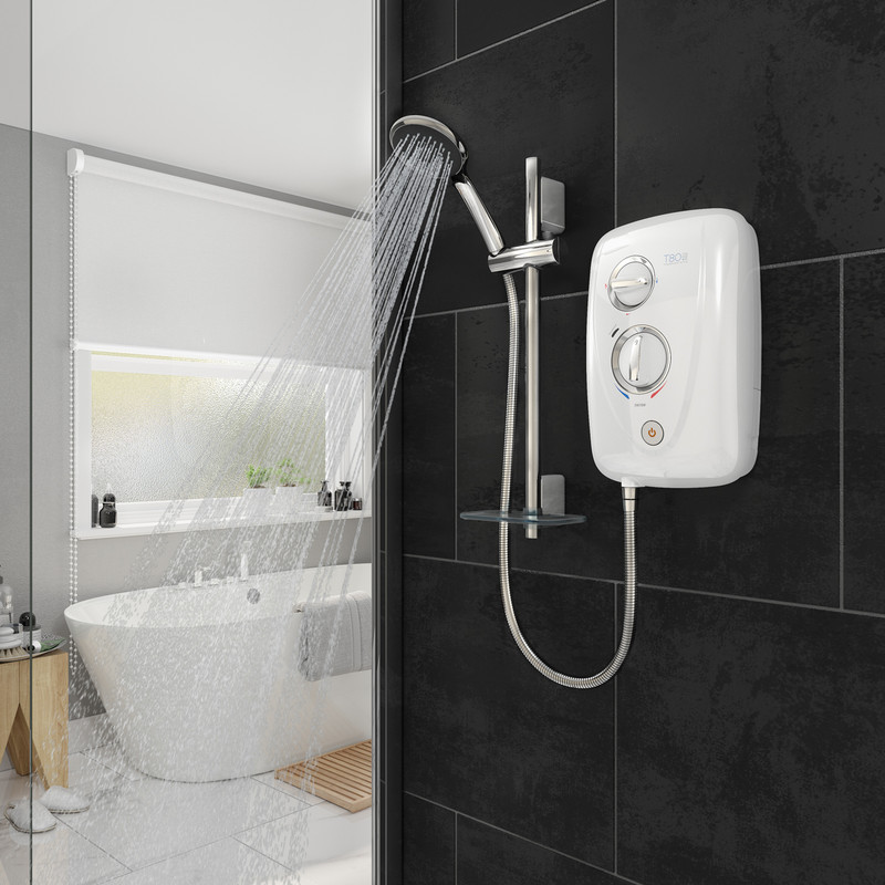 Triton T80 Easi-Fit+ Thermostatic Electric Shower
