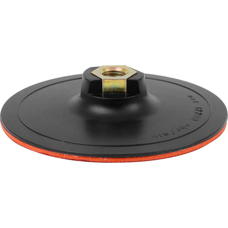H-Smart Hook & Loop 125 x 10mm Rubber Backing Pad for Angle Grinder Sander Polisher Disc 