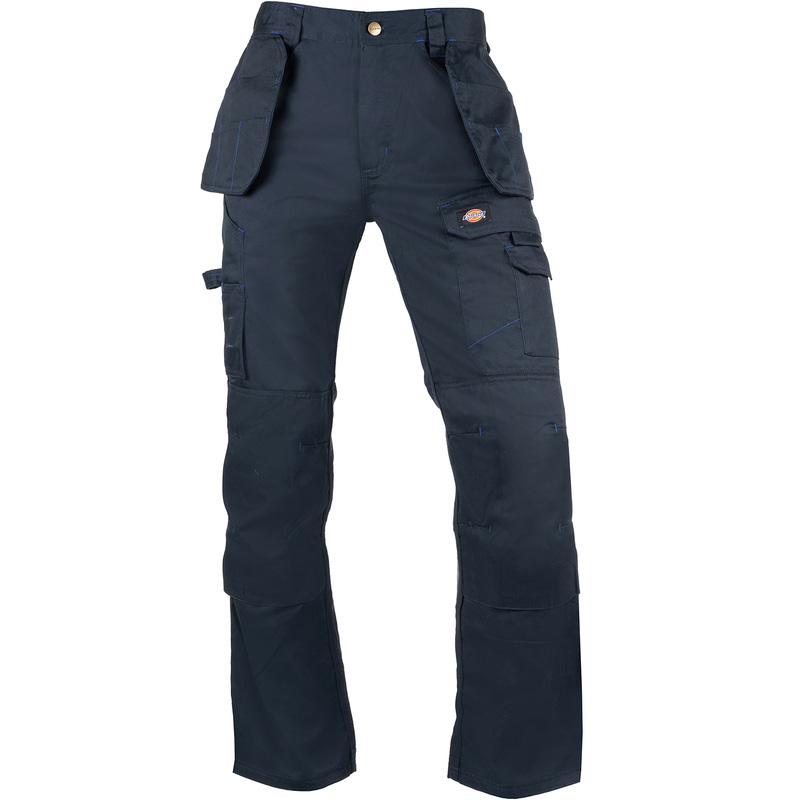 Dickies Redhawk Pro Trousers Blue 40L | Toolstation