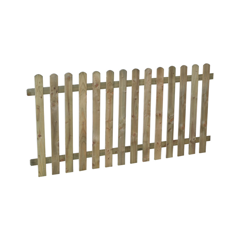Forest Garden Pressure Treated Pale Fence Panel