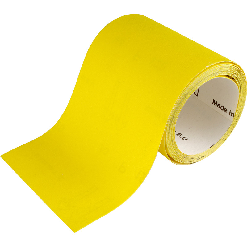 Flexovit Yellow Sanding Roll 115mm x 10m
