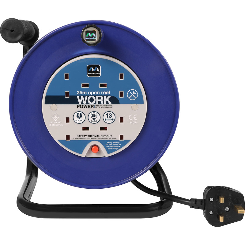 Electric Cable Reels & Drums Extension Cord Reels Toolstation