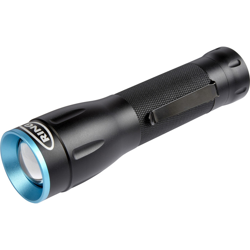 Ring LED Rechargeable Zoom Torch