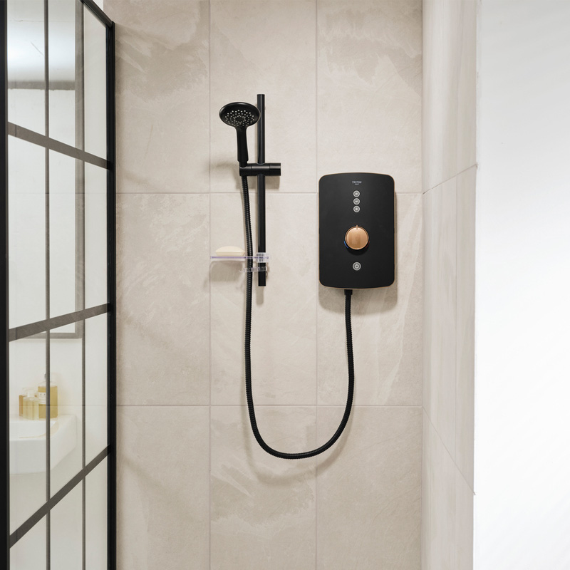 Triton Amala Electric Shower Metallic Brushed Copper 9.5kW Toolstation