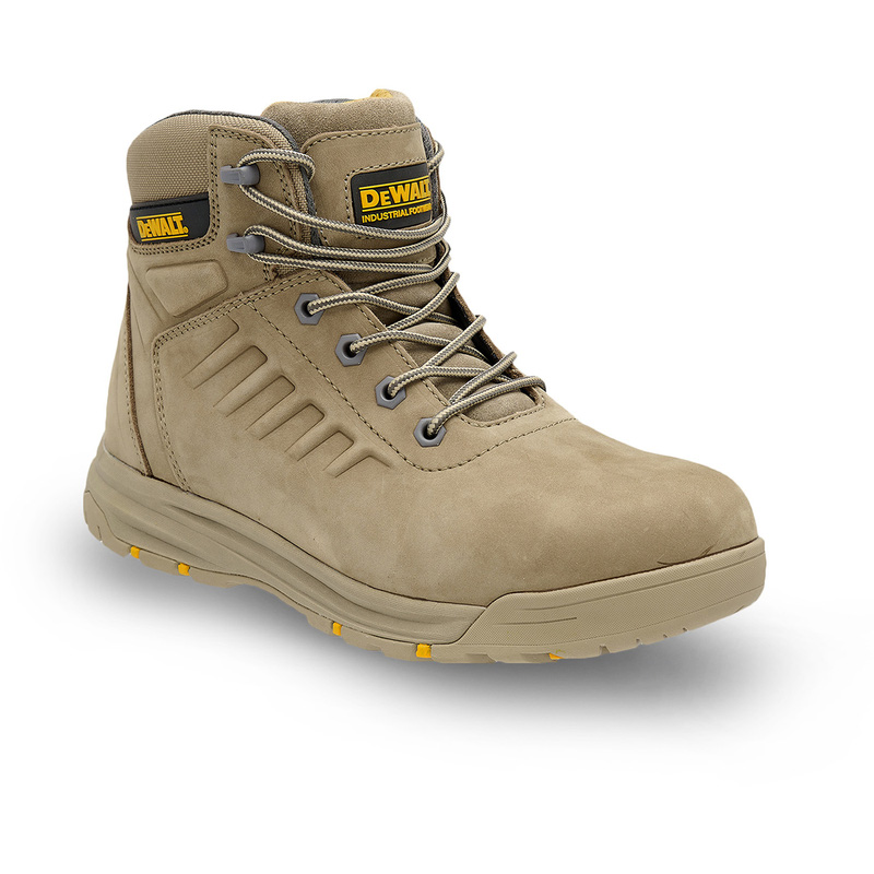 DeWalt Lima Safety Boots Size 10 in Stone Phylon/Rubber
