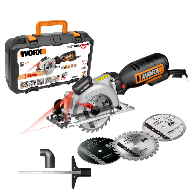 Worx 710W 120mm Plunge Saw 230V Toolstation