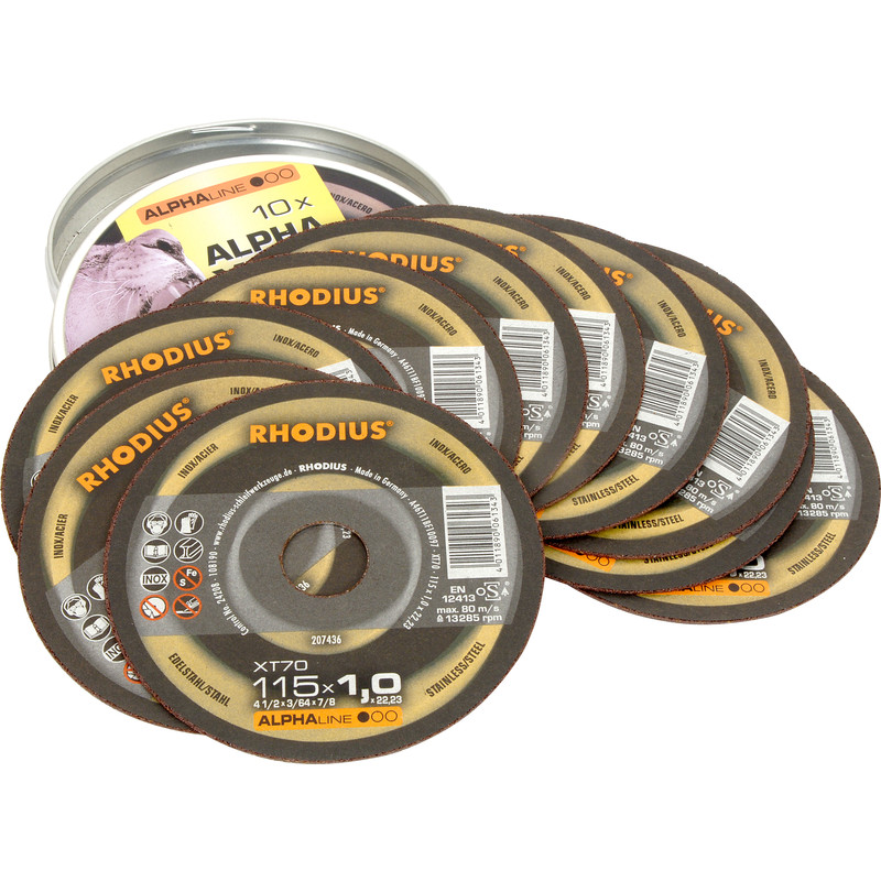 Rhodius Thin Metal Cutting Discs