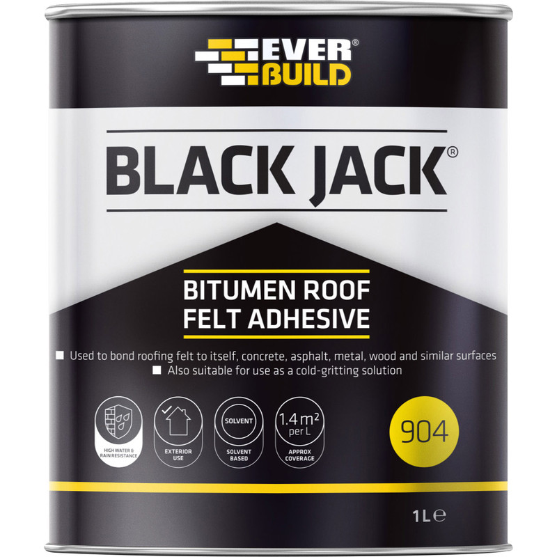 Everbuild Black Jack Roofing Felt Adhesive