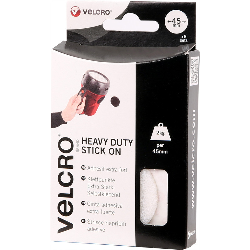 Velcro Heavy Duty Stick On Coins