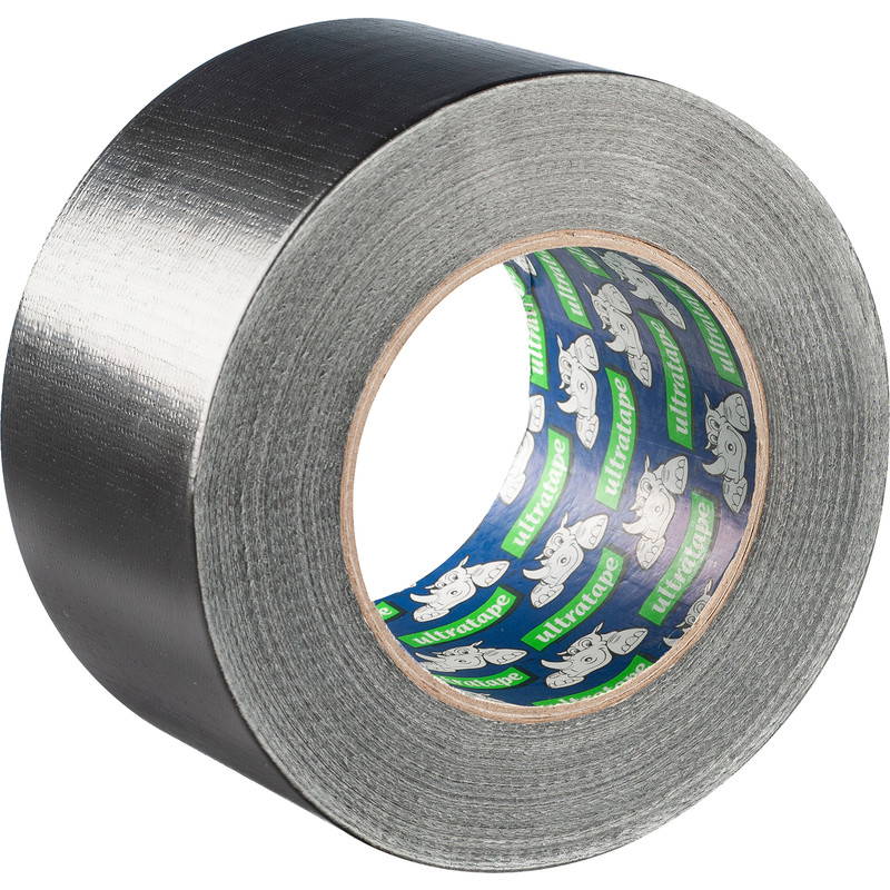 TAPE-IT Heavy Duty Black Duct Tape 12-Pack - 1.89in X 35yds - 17 Mil