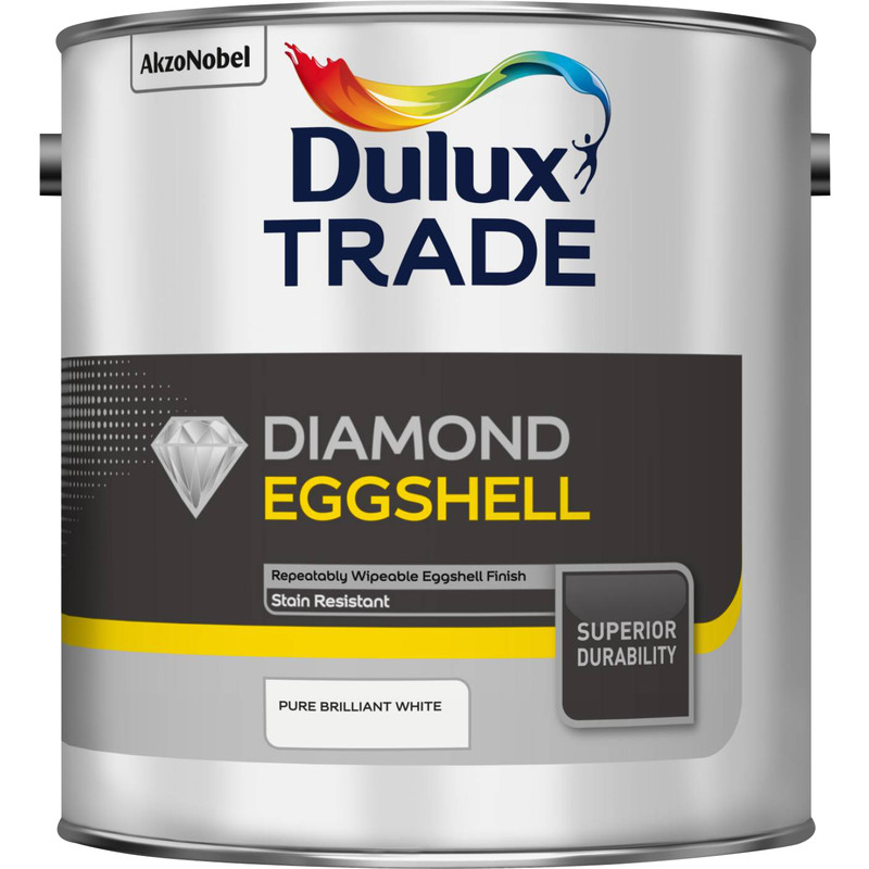 Dulux Trade Diamond Eggshell Paint 2.5L