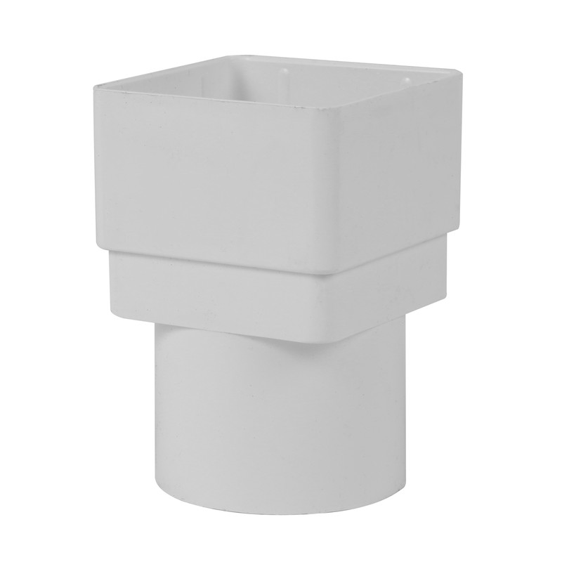 65mm Square - Round Adaptor