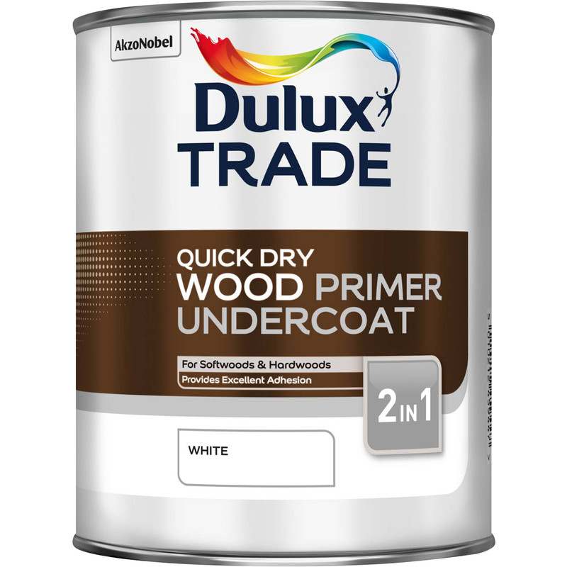 Dulux Trade Quick Dry Wood Primer Undercoat Paint