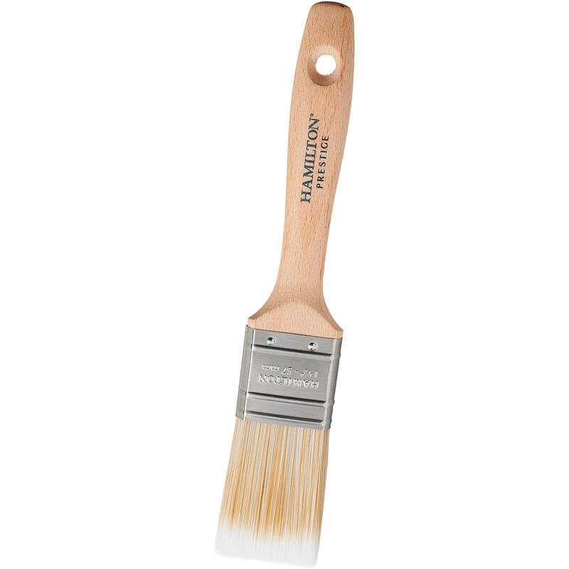 Hamilton Prestige Synthetic Paintbrush 1.5" in Birch Steel