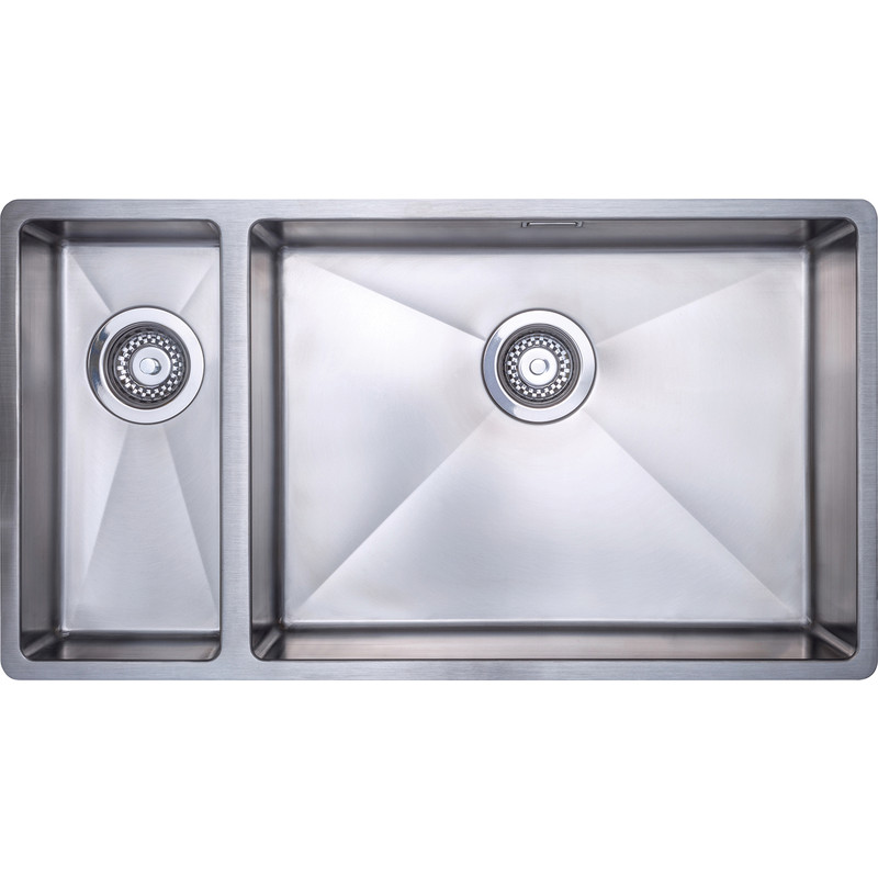 Stainless Steel Large 1.5 Bowl Kitchen Sink