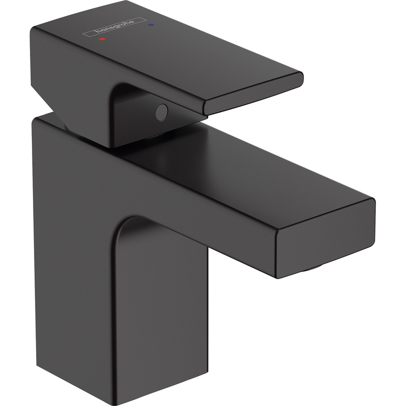 Hansgrohe Vernis Shape Taps Matt Cloakroom Basin Mixer In Brass Black
