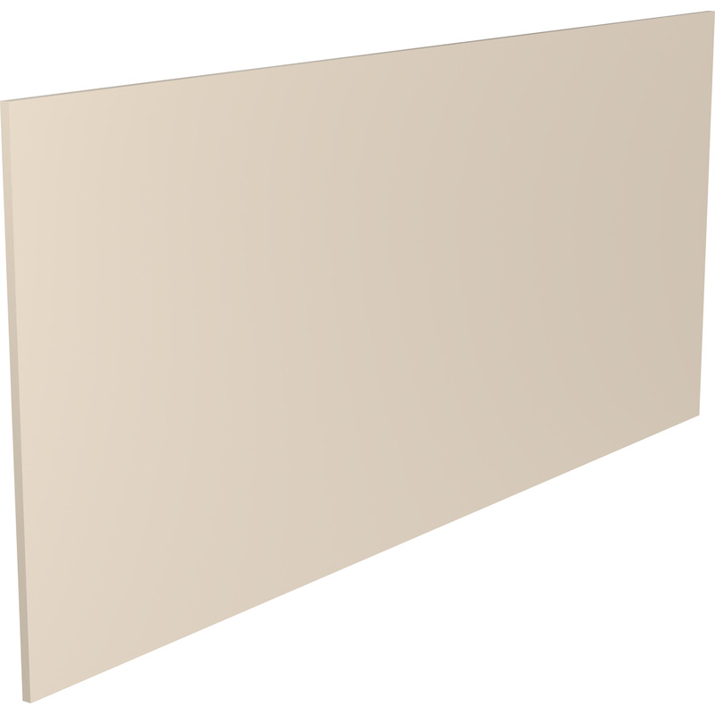 Kitchen Kit Flatpack J-Pull Kitchen Cabinet Breakfast Bar Back Super Gloss Cashmere