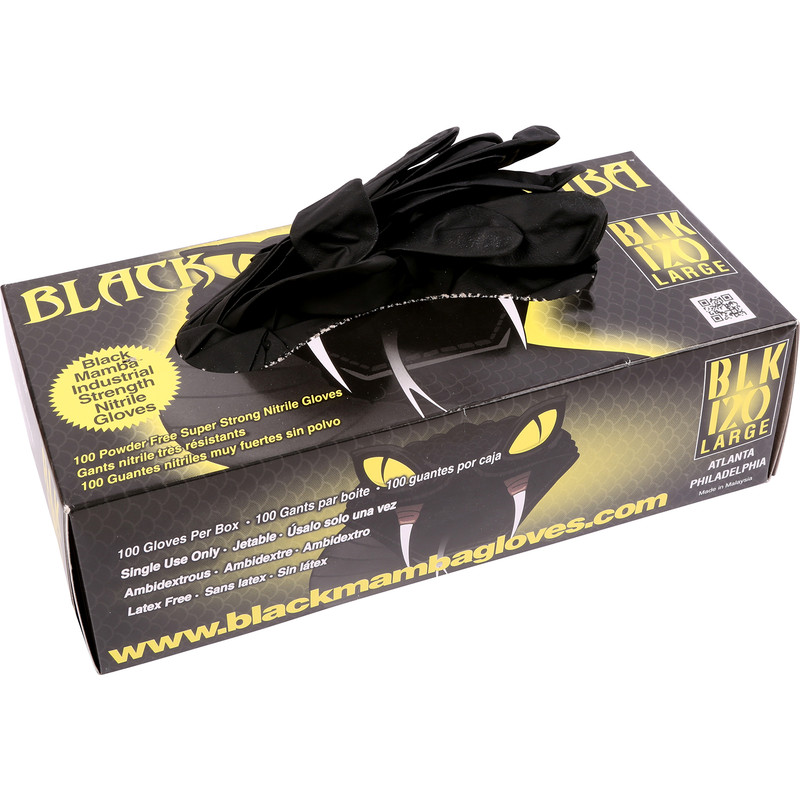 Black Mamba Super Tough Disposable Gloves
