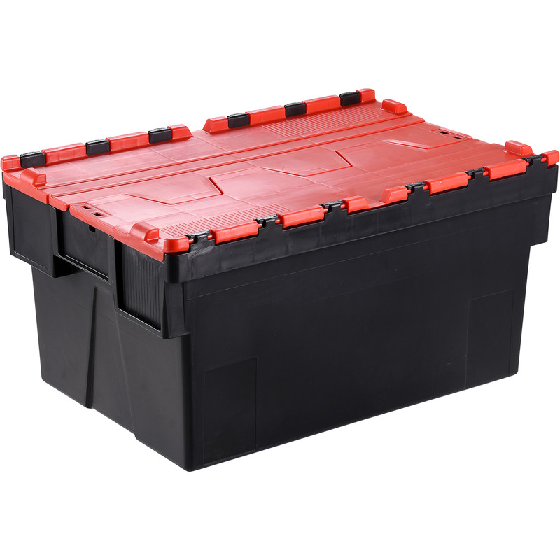 Euro Container 56L with Attached Lid