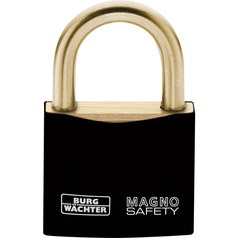 Burg-Wachter Magno Brass Safety Lockout Padlock