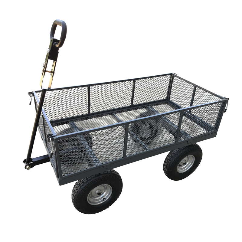 The Handy 400kg Garden Trolley with Liner & Tool Tray