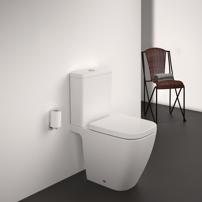 Ideal Standard i.life S Compact Close Coupled Toilet with Soft Close Seat