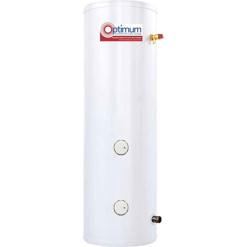 RM Optimum Stainless Steel Direct Unvented Hot Water Cylinder