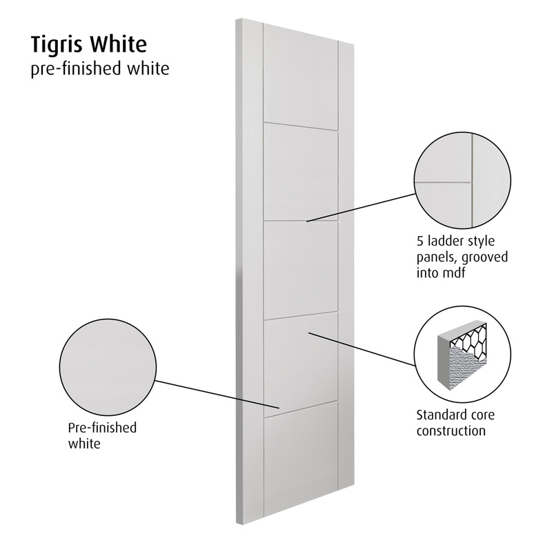 Tigris White Internal Door