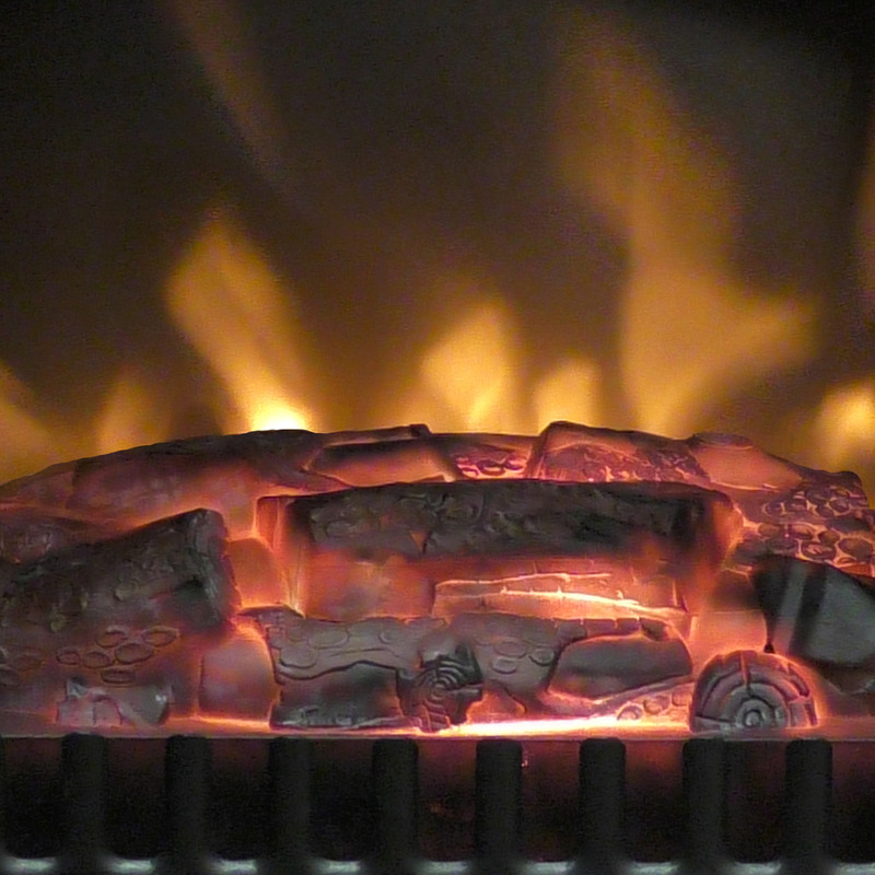 Be Modern Colman Electric Stove Fire 17.5'' French Grey Toolstation