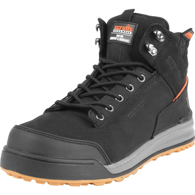 Mens Steel Toe Cap Scruffs SWITCHBACK BROWN Safety Hiker Work Boots Sizes 7-12