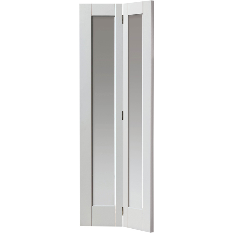Tobago White Glazed Internal Bi-fold Door