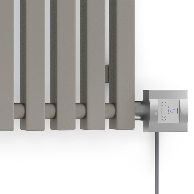 Terma Electric Radiator Triga E 1000W 560 x 1280mm Metallic Stone