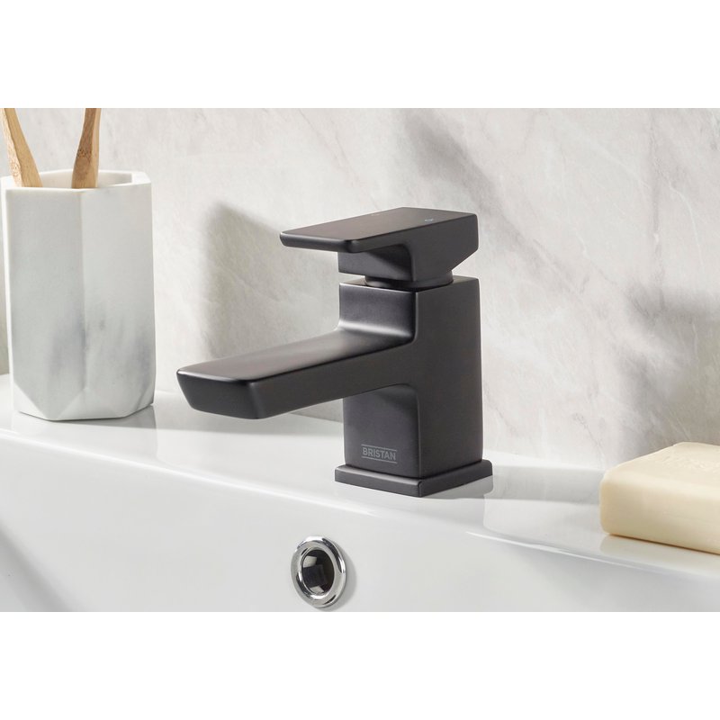 Bristan Cobalt Taps Black Basin Mixer | Toolstation