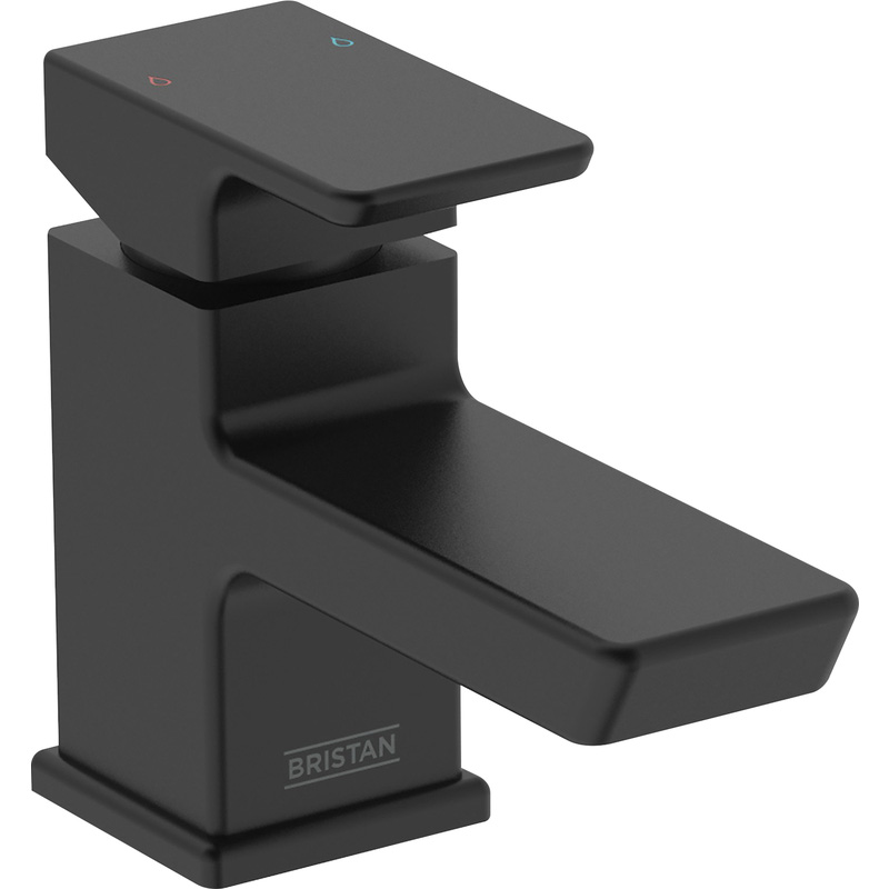 Bristan Cobalt Taps Black Basin Mixer Toolstation