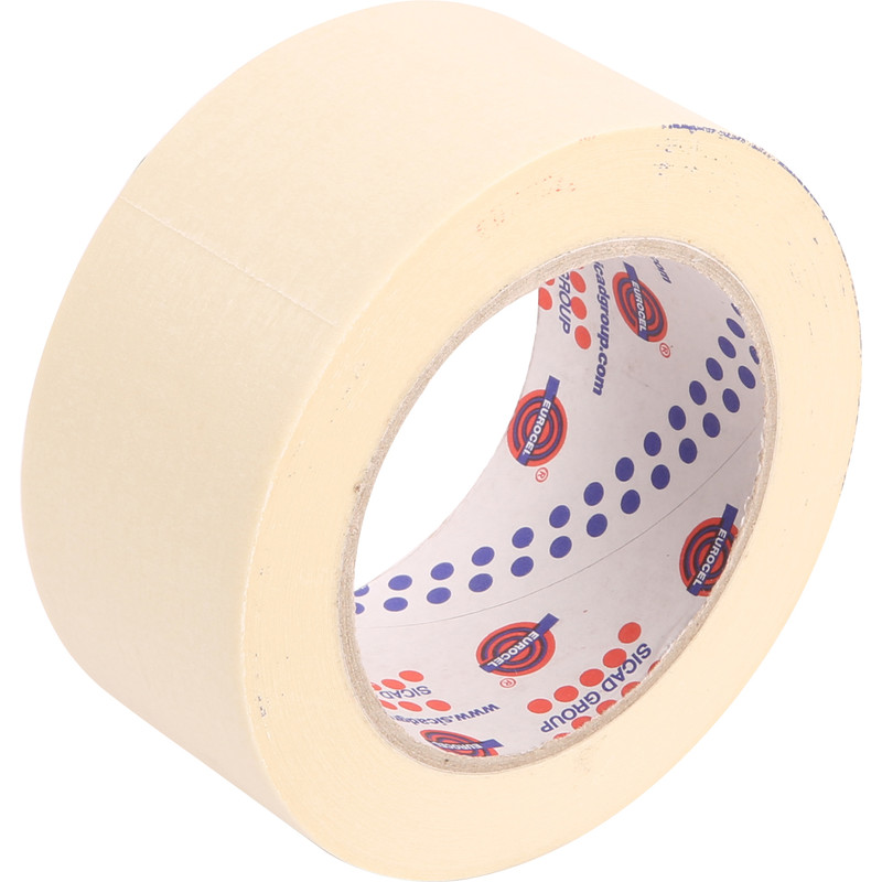 Painters Tape Zebra Blue Masking Tape No Residue 1.88 Inch x 60 Yard Multi Use Reliable | Pack of 3 Rolls Made in Europe UV/Sunlight Resistant 2-inch 