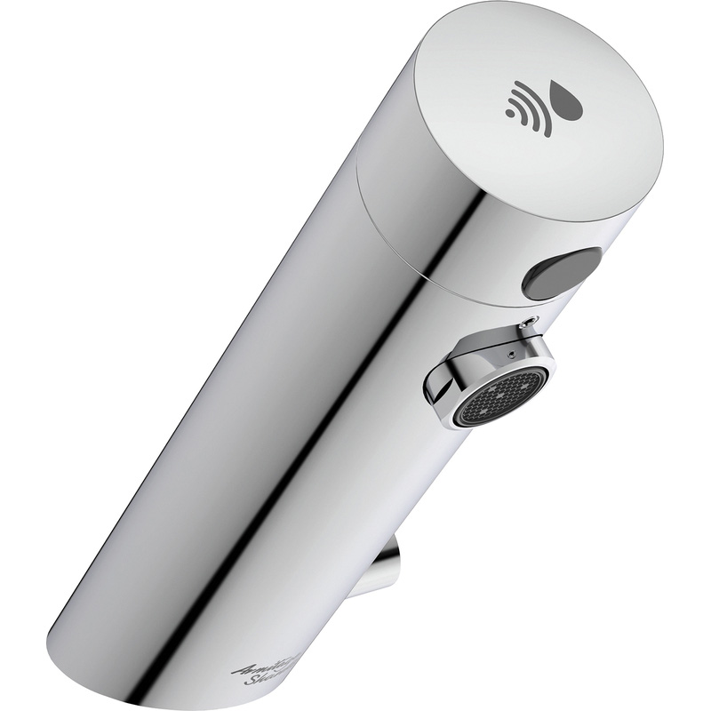 Armitage Shanks Sensorflow E Taps Sensor Deck-Mounted Basin Mixer Mains Operated In Chrome Brass