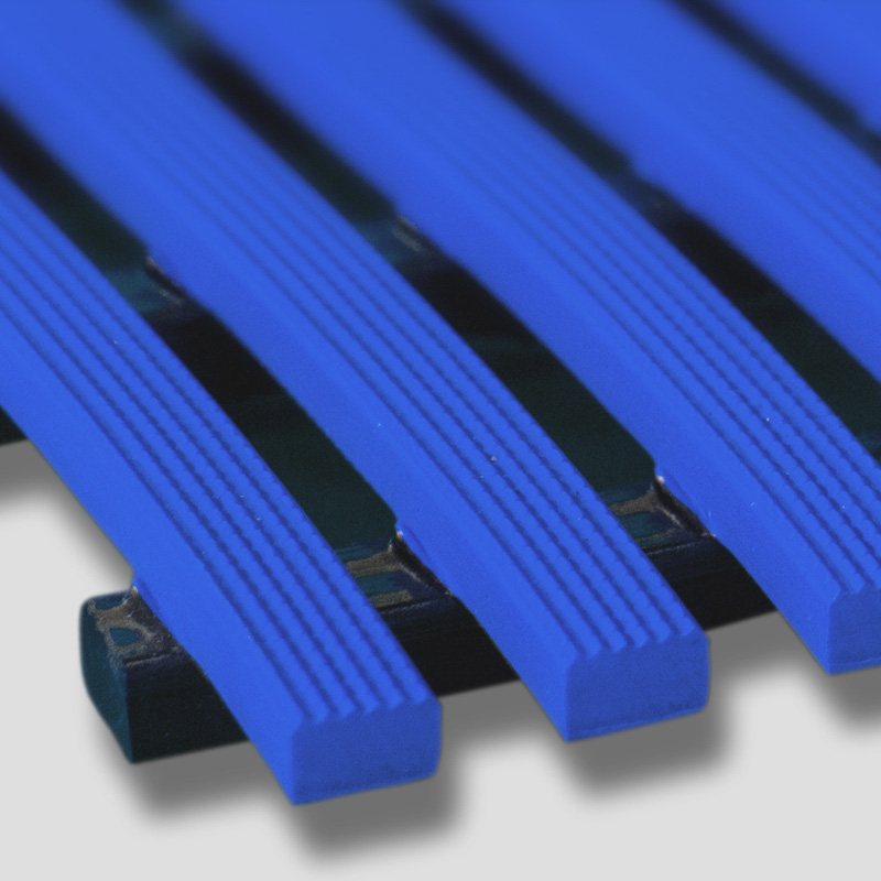 Interflex Duckboard Matting 80cm x 10m Roll Blue Toolstation