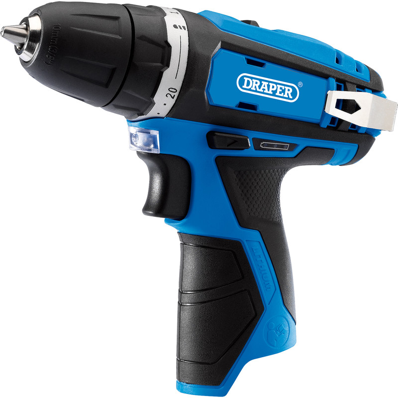 Draper 12V Cordless Drill Driver Body Only Toolstation