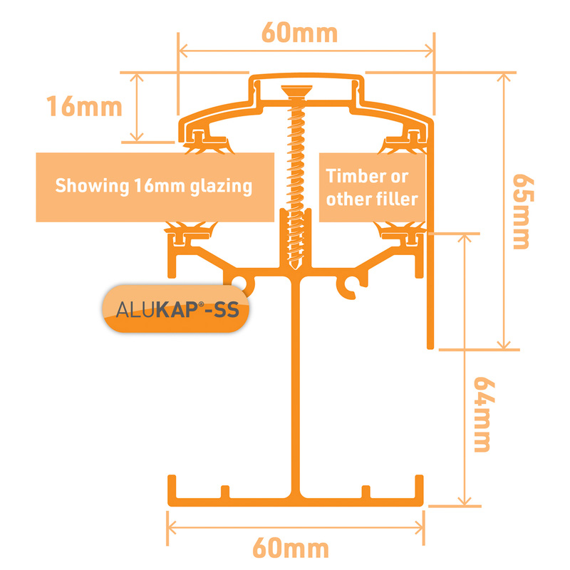Alukap-SS Self Support Gable Bar