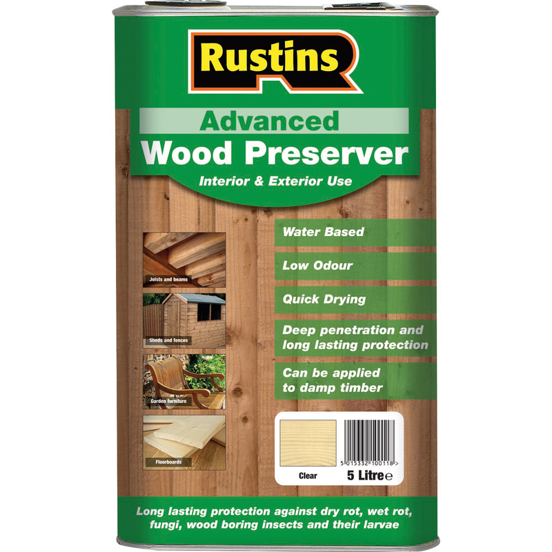 Rustins Advanced Wood Preserver 5L