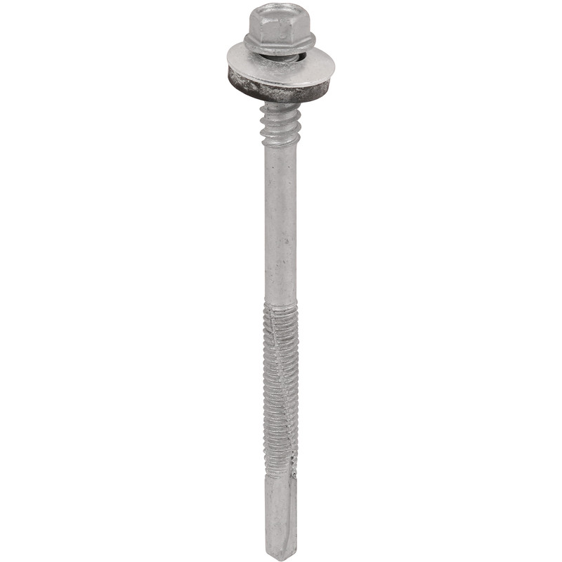 TechFast Heavy Duty Composite Sheet To Steel Hex/Washer Roof Screw