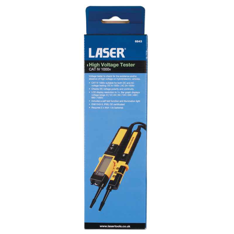 Laser High Voltage Tester CAT IV