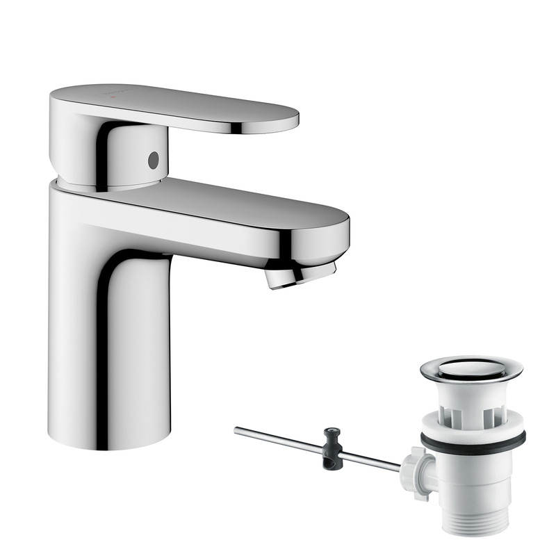Hansgrohe Vernis Blend 70 Basin Mixer Tap In Chrome Brass