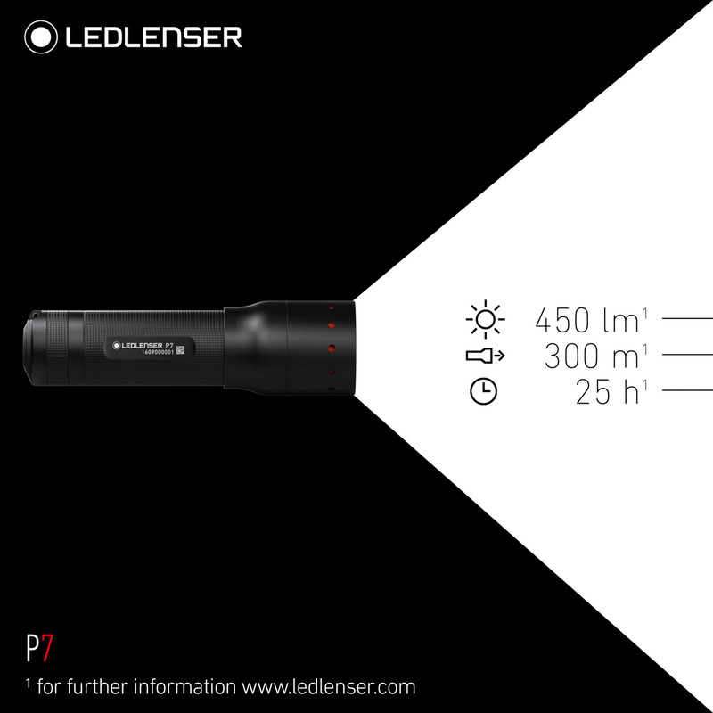 LED Lenser P7.2 Torch
