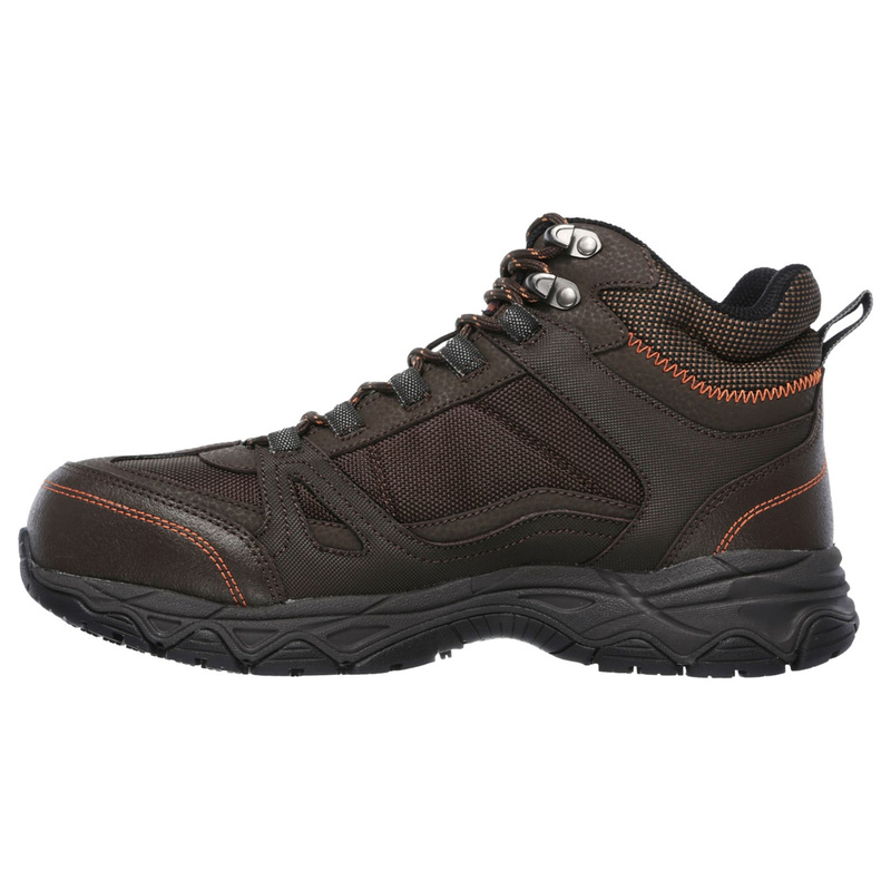 Skechers SK77147EC Ledom Waterproof Safety Boots Brown Size 7 Toolstation