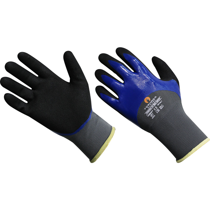 MCR Tornado Oil Teq1 Waterproof Nitrile Gloves
